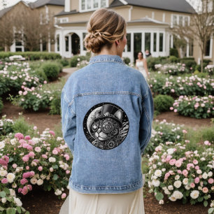 Steampunk Viktorianisch Cat Jeansjacke