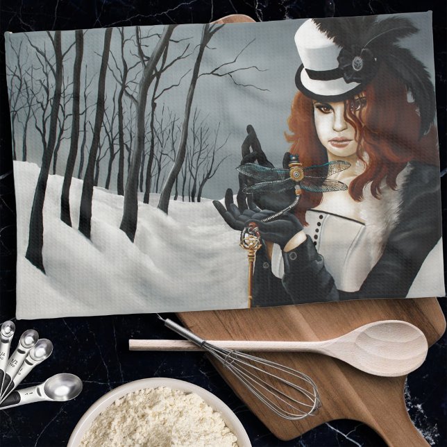 Steampunk Viktorianisch Dragonfly Handtuch (Von Creator hochgeladen)