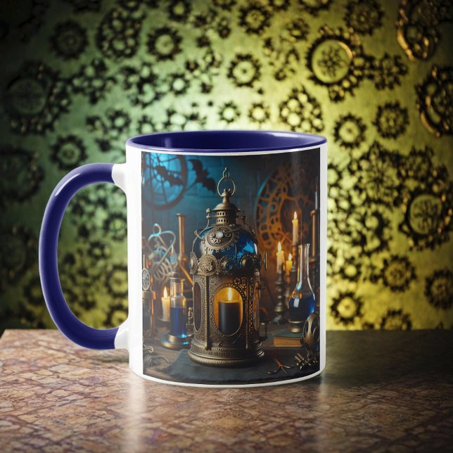 Steampunk Viktorianisch Gothic Scientists Labrador Tasse (Von Creator hochgeladen)