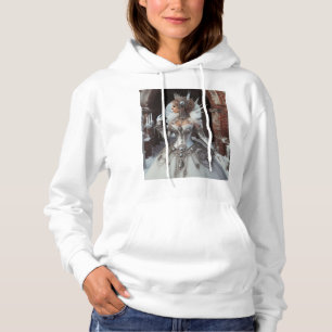 Steampunk Viktorianisch Industrial Winter Ice Quee Hoodie