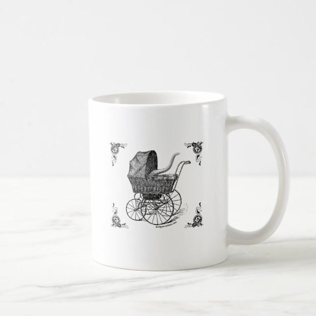 Steampunk viktorianisches Cthulhu Baby Kaffeetasse (Rechts)