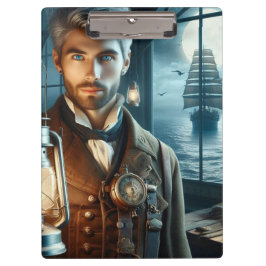 Steampunk Vintag Viktorianisch Lighthouse Keeper Klemmbrett