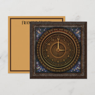 Steampunk-Vintage, altmodische Kupferklemme