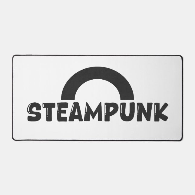 Steampunk Vintage Art – Elegant Desk Mat Schreibtischunterlage (Vorderseite)