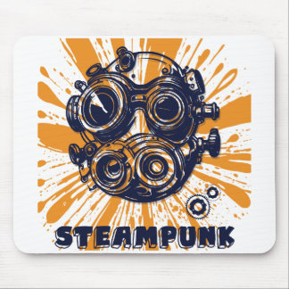 Steampunk Vintage Kunst – Elegantes Mauspad