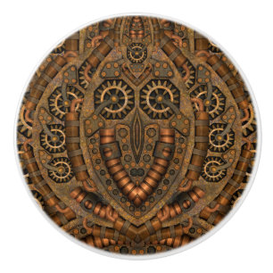 Steampunk Vintage Mechanik Keramikknauf