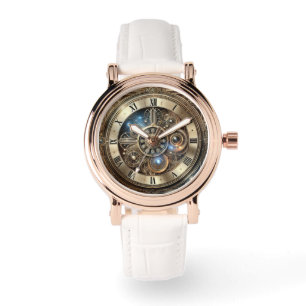 Steampunk-Vintage Uhr - elegantes mechanisches Get