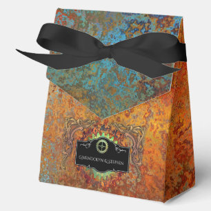 Steampunk Vintage Wedding Personalisiert Geschenkschachtel