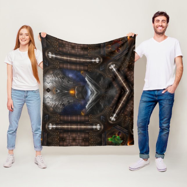 Steampunk Visions Fleecedecke (Beispiel)