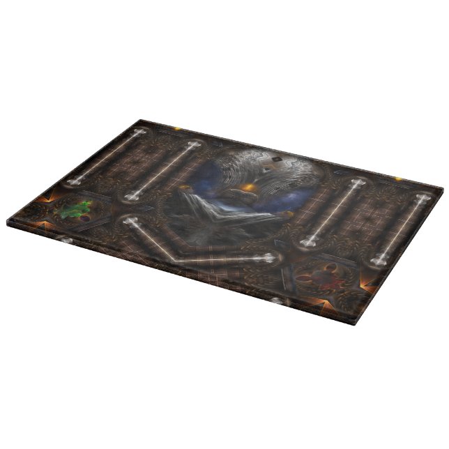 Steampunk Visions Schneidebrett (Ecke)