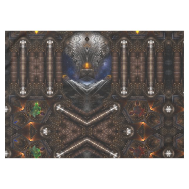 Steampunk Visions Tischdecke (Vorderseite (Horizontal))