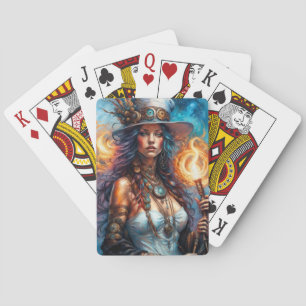 Steampunk Voodoo Queen 1 Spielkarten