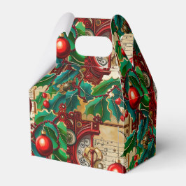 Steampunk Weihnachtsdesign Geschenkschachtel