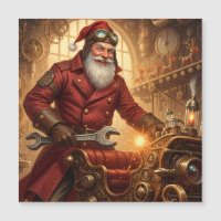 Steampunk Weihnachtsmann Werkstatt