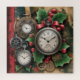 Steampunk-Weihnachtspuzzle Puzzle