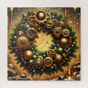 Steampunk-Weihnachtsrätsel Puzzle
