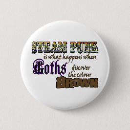 Steampunk: wenn Goths Brown entdecken Button