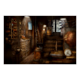Steampunk - Werkstatt eines Verrückten Poster