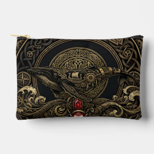 Steampunk-Wiking-Wal – Wächter des Nordens  Zubehörtasche