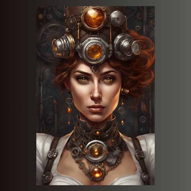 Steampunk Wild West Woman Schnitt v3 Seidenpapier (Von Creator hochgeladen)