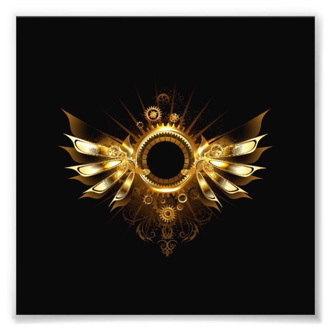 Steampunk wings fotodruck (Vorne)