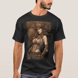 Steampunk Woman T-Shirt
