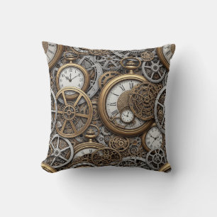Steampunk-Wurfkissen Kissen