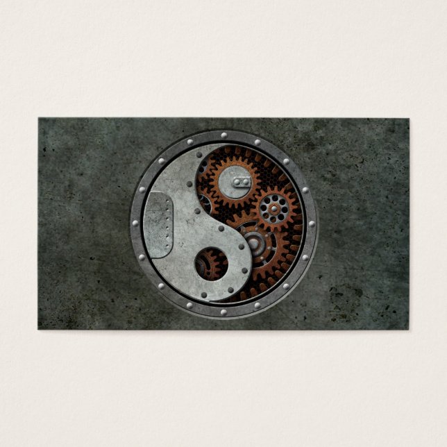 Steampunk Yin Yang (Vorderseite)