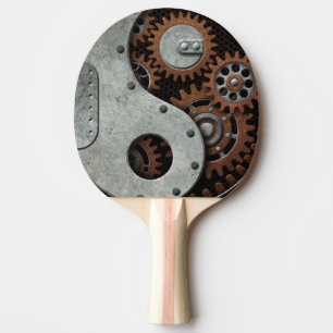 Steampunk Yin Yang Tischtennis Schläger