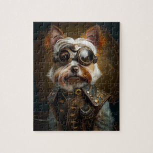 Steampunk-Yorkshire-Terrier-Puzzle Puzzle