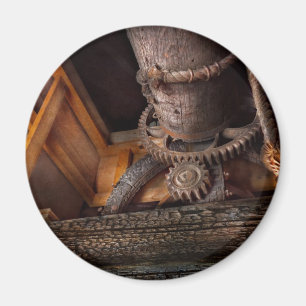 Steampunk - Zahnrad - Außer Betrieb Magnet