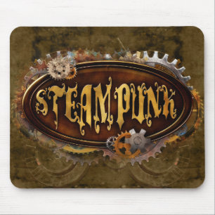 Steampunk Zeichen Mousepad