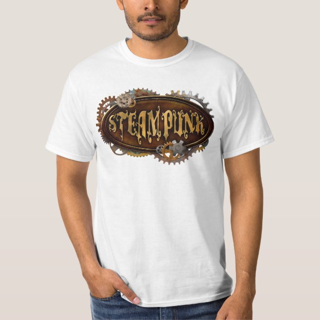 Steampunk Zeichen-Shirt T-Shirt (Vorderseite)