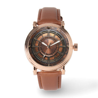 Steampunk-Zeitleiste Armbanduhr