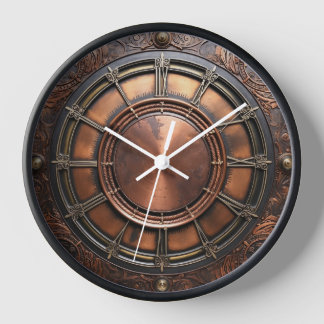 Steampunk-Zeitleiste Uhr