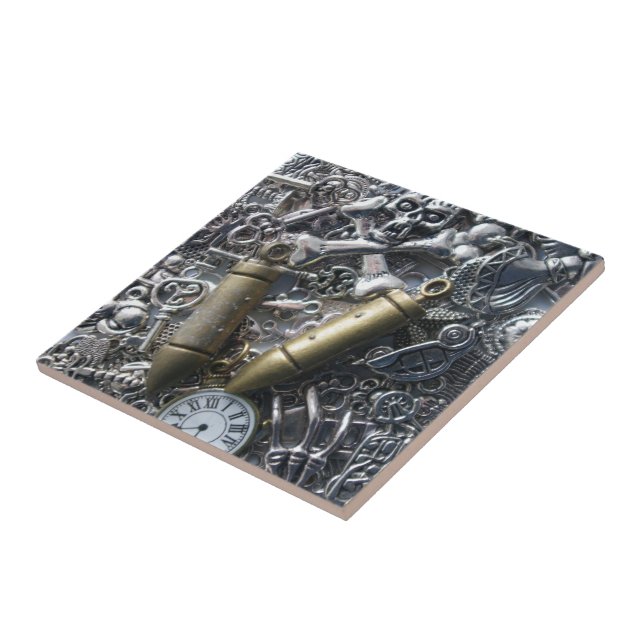 Steampunkcharms Fliese (Seite)