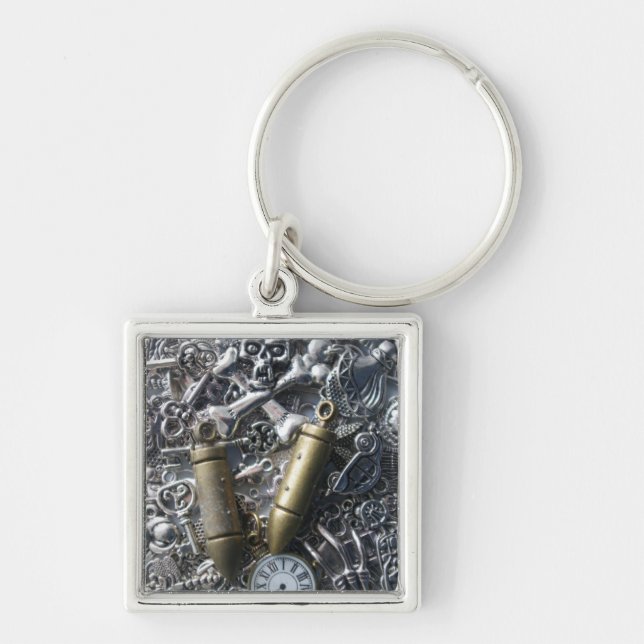 Steampunkcharms Schlüsselanhänger (Vorne)