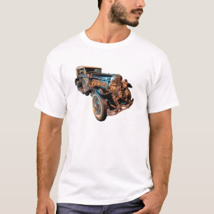 Steampunker Cars - phantastischer Vintager Duesenb T-Shirt