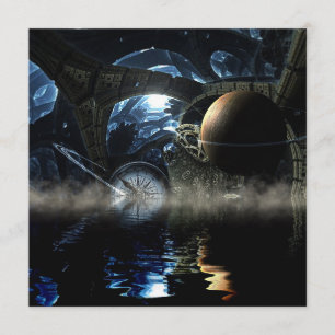 Steampunker-Party Einladungen Personalisiert