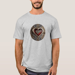 Steampunkherz - Mechanische Liebe T-Shirt