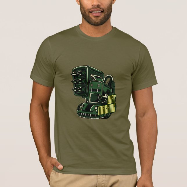 Steampunkmaschine T-Shirt (Vorderseite)