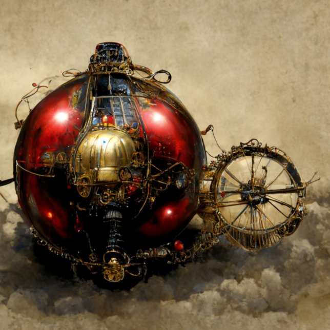 Steampunkornament mit Rädern Dankeskarte (Von Creator hochgeladen)