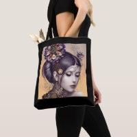 SteampunkPrinzessin mit kugelfarbener Blume