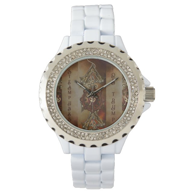 STEAMPUNKS FÜR TRUMP ARMBANDUHR (Vorderseite)