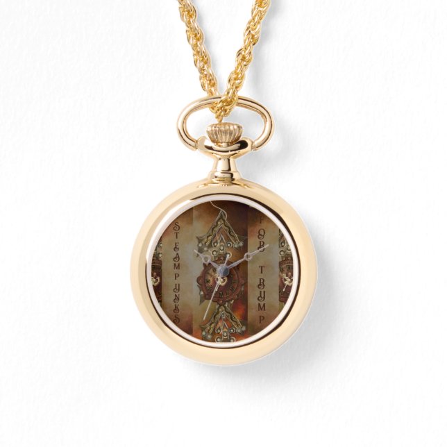 STEAMPUNKS FÜR TRUMP ARMBANDUHR (Vorderseite)