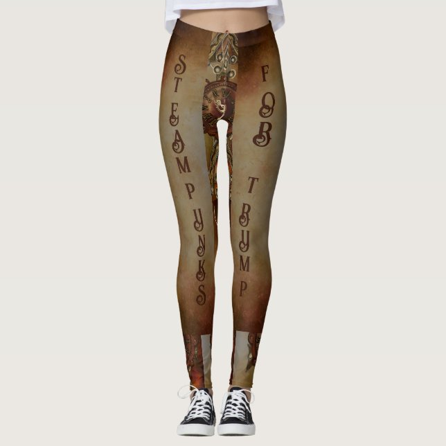 STEAMPUNKS FÜR TRUMP LEGGINGS (Vorderseite)