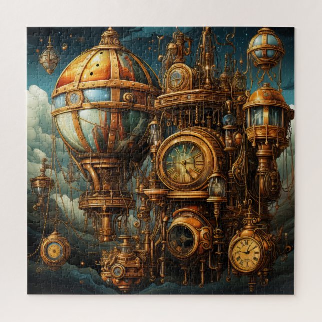 Steampunkuhren Puzzle (Vertikal)