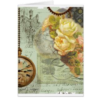 Steampunkzeit und Gelbe Rosen