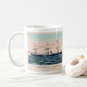 Steamschiff Victoria of the Anchor Line, 1876 Kaffeetasse
