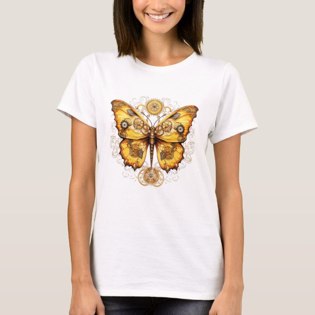 Steamschmetterling T-Shirt (Vorderseite)